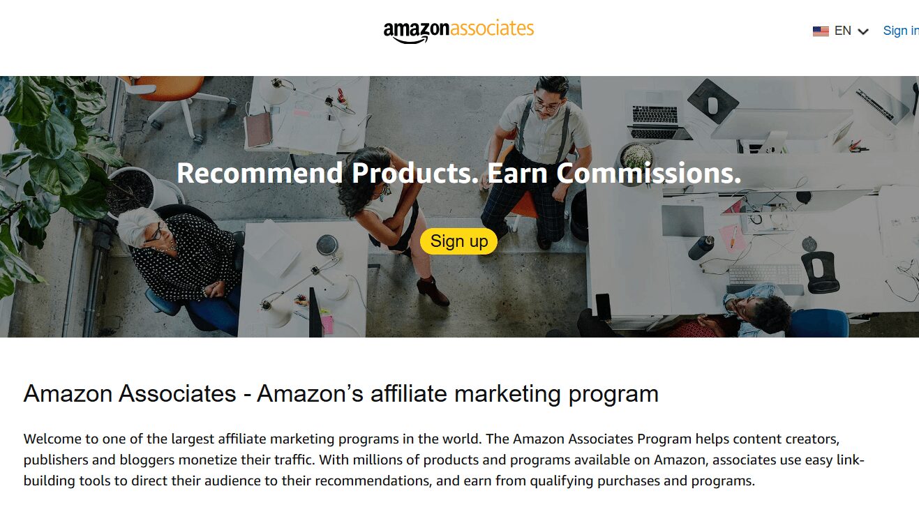 Amazon Affiliate Program