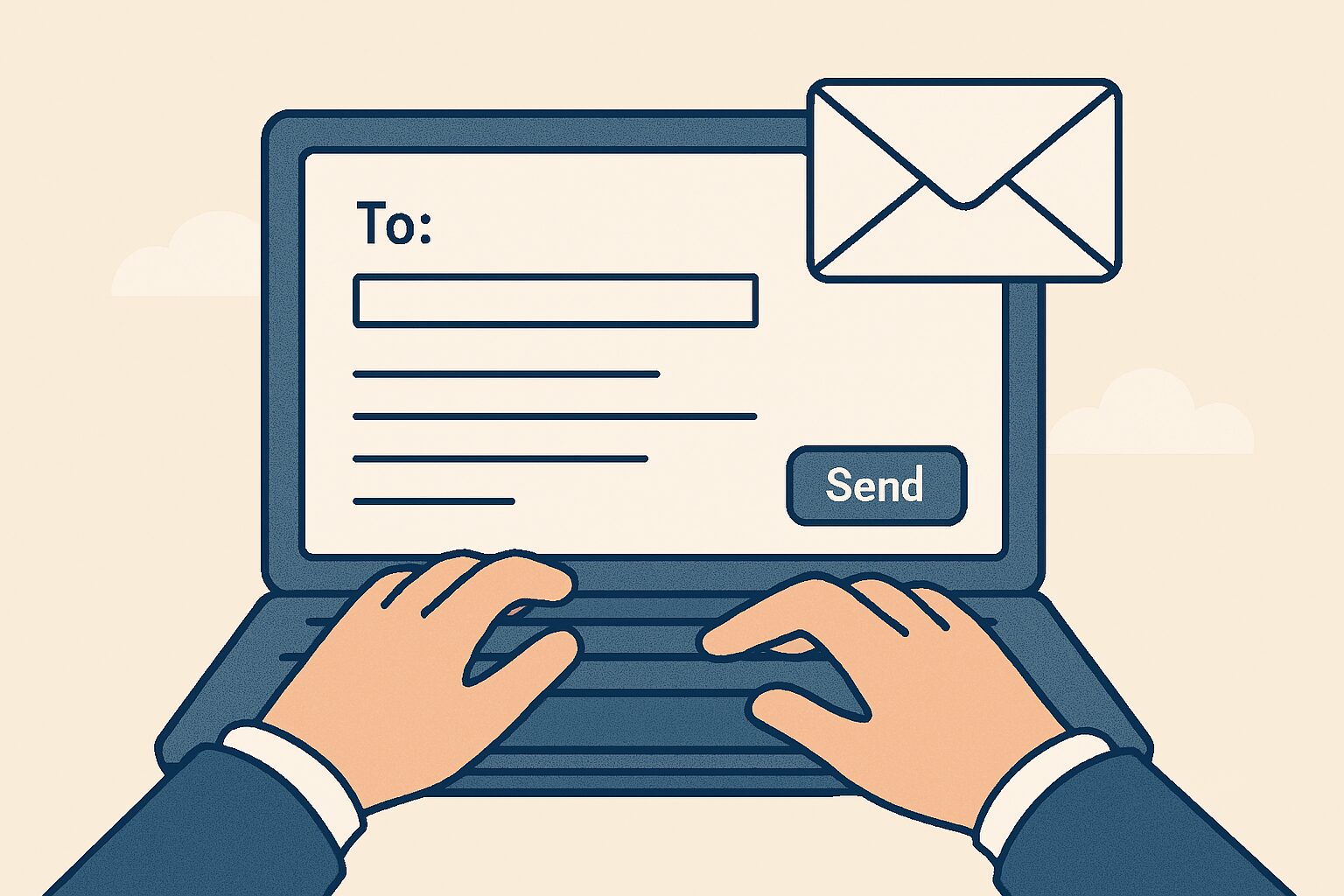 sending email to suppliers