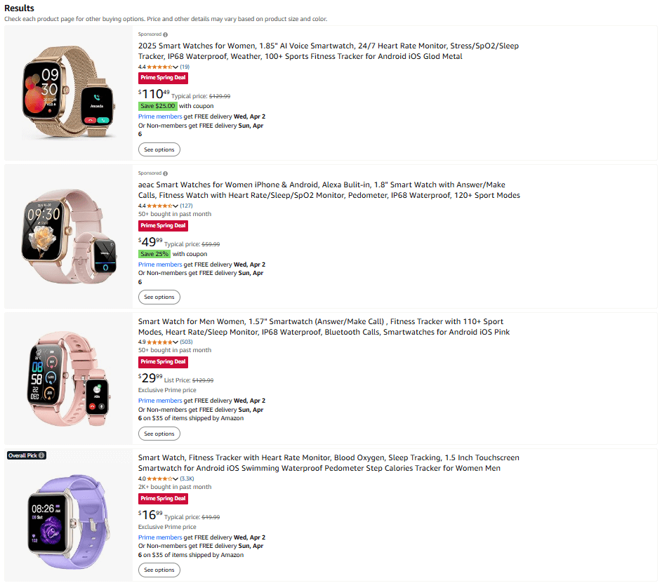 Smartwatches & Fitness Trackers