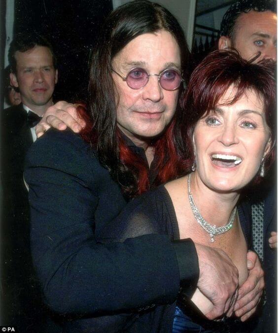 Ozzy Osbourne and Sharon Osbourne